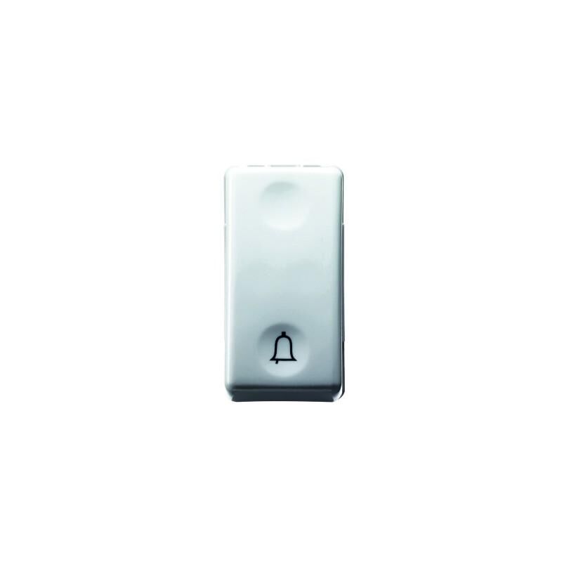 BOUTON-P.1P no 10A -sonette- sy/wt Gewiss GW20512 BOUTON-P.1P no 10A -sonette- sy/wt Gewiss GW20512