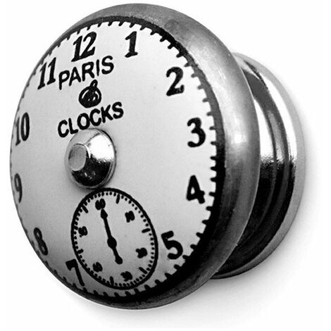 Bouton porcelaine PARIS CLOCKS E540