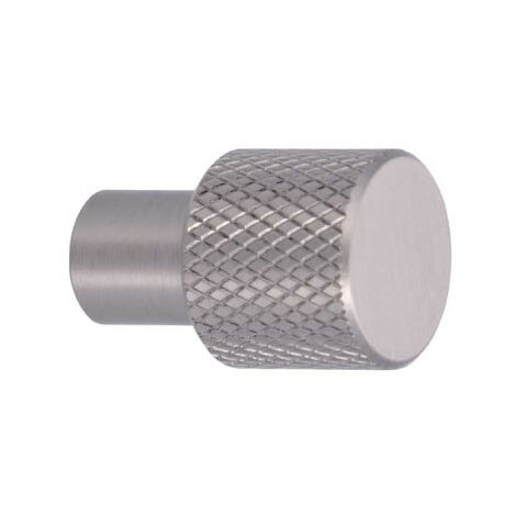Bouton pour meuble SIRO Aluminium - 16 mm - Inox mat