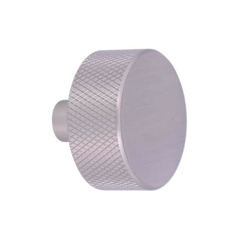 Bouton pour meuble SIRO Aluminium - 33 mm - Inox mat