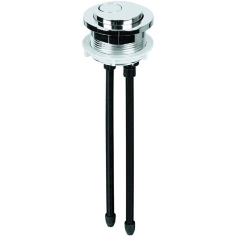 Bouton poussoir 2 volumes GROHE 49526 pour réservoir en céramique chrome
