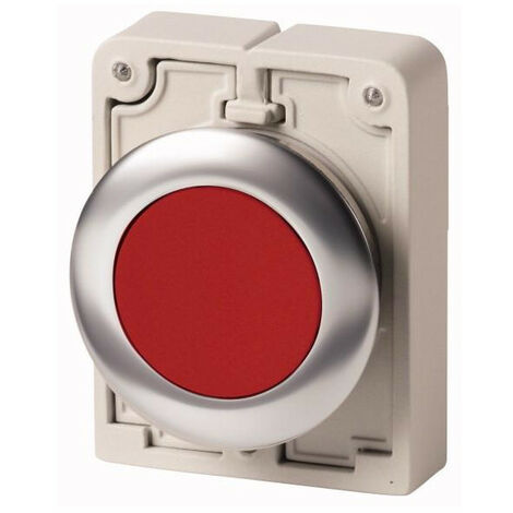 Bouton-poussoir 30mm affleur. rouge EATON M30I-FD-R