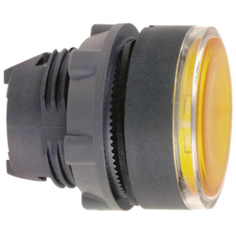 Schneider Electric - ZB5AW353 harmony ZB5AW353 bouton poussoir à pression actionneur plat 1 bouton jaune 1 pc(s)