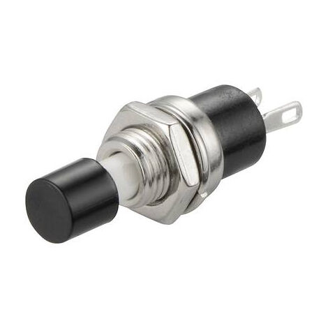 BOUTON POUSSOIR À PRESSION TRU COMPONENTS TC-R13-24A1-05-BK 1587876 250 V/AC 1.5 A 1 X OFF/(ON) À RAPPEL 1 PC(S)