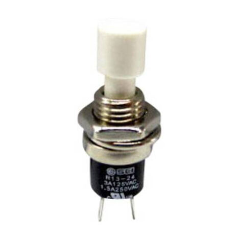 BOUTON POUSSOIR À PRESSION TRU COMPONENTS TC-R13-24B1-02 WT 1587883 250 V/AC 1.5 A 1 X ON/(OFF) À RAPPEL 1 PC(S)