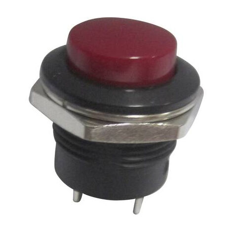 BOUTON POUSSOIR À PRESSION TRU COMPONENTS TC-R13-507A-05RT 1587736 250 V/AC 3 A 1 X OFF/(ON) À RAPPEL 1 PC(S)