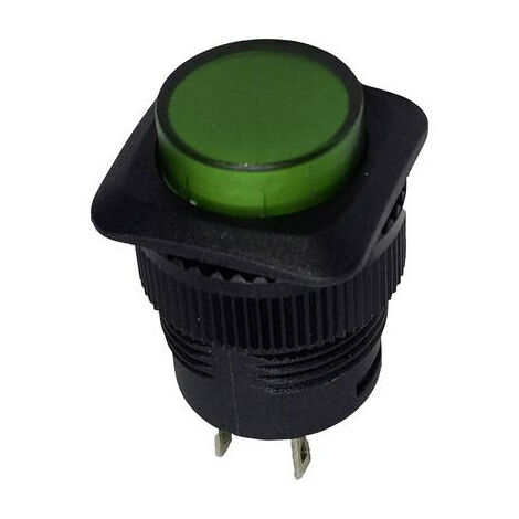 BOUTON POUSSOIR À PRESSION TRU COMPONENTS TC-R13-508A-05GN 1587810 250 V/AC 1.5 A 1 X OFF/(ON) À RAPPEL 1 PC(S)