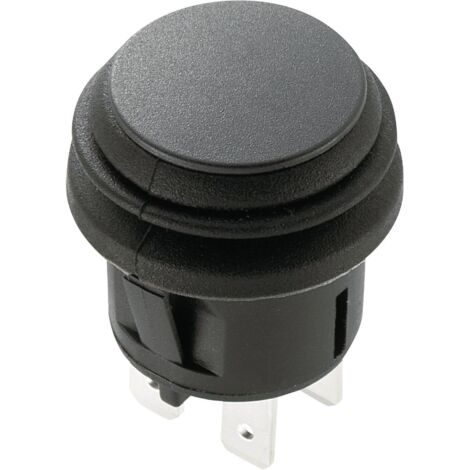 BOUTON POUSSOIR À PRESSION TRU COMPONENTS TC-R13-527A2-02 1588075 250 V/AC 6 A 2 X OFF/(ON) À RAPPEL 1 PC(S)