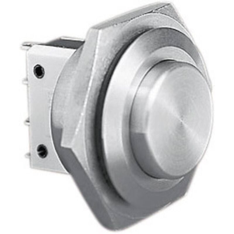 Bulgin - MP0038/2 MP0038/2 Bouton-poussoir antivandalisme 250 v/ac 5 a 1 x Off/(On) à rappel (ø x l) 27.8 mm x 31.2 mm ip
