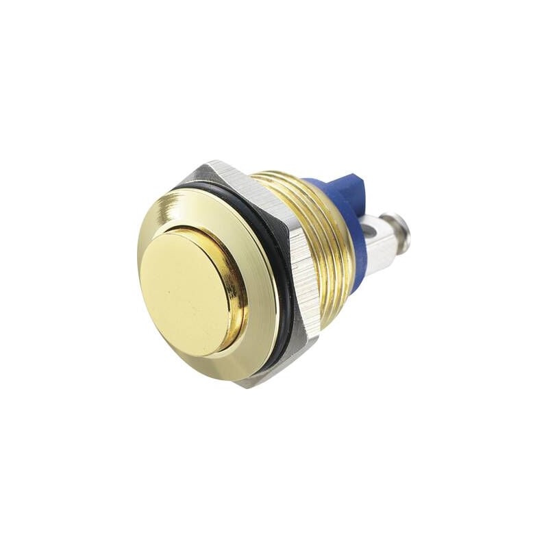 Bouton-Poussoir Antivandalisme Tru Components Gq 16h-G 701282 48 V/dc 2 A 1 X Off/(On) Ip65 À Rappel 1 Pc(S)