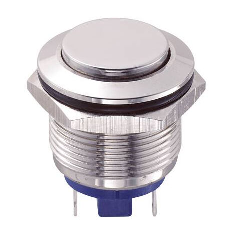BOUTON-POUSSOIR ANTIVANDALISME TRU COMPONENTS GQ19H-10/J/N 701941 48 V/DC 2 A 1 X OFF/(ON) IP65 À RAPPEL 1 PC(S)