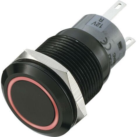 Bouton-poussoir antivandalisme TRU COMPONENTS LAS1-AGQ-11E/R 702165 250 V/AC 5 A 1 x Off/(On) IP67 à rappel 1 pc(s)