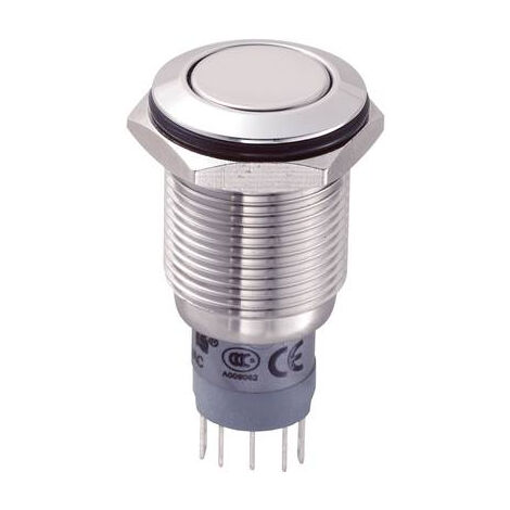 BOUTON-POUSSOIR ANTIVANDALISME TRU COMPONENTS LAS2GQF-11/S/P 701954 250 V/AC 3 A 1 X ON/(ON) À RAPPEL 1 PC(S)