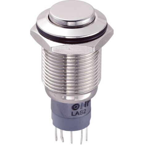 Bouton-poussoir antivandalisme TRU COMPONENTS LAS2GQH-11/N/P 701794 250 V/AC 3 A 1 x On/(On) à rappel 1 pc(s)