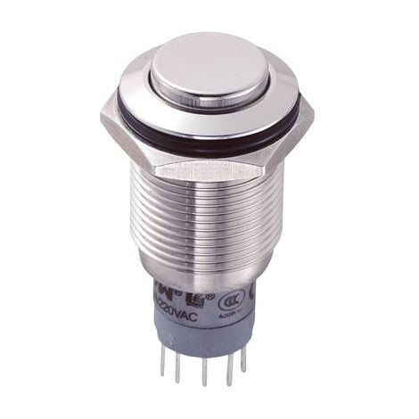 BOUTON-POUSSOIR ANTIVANDALISME TRU COMPONENTS LAS2GQH-11/S/P 701780 250 V/AC 3 A 1 X ON/(ON) À RAPPEL 1 PC(S)