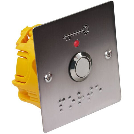 Bouton Poussoir Avec Marquage En Braille