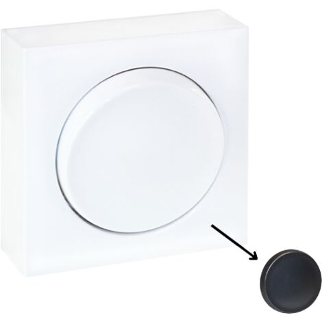 Bouton poussoir avec témoin lumineux Dune Eur'Ohm - Complet - Vulcain - NF