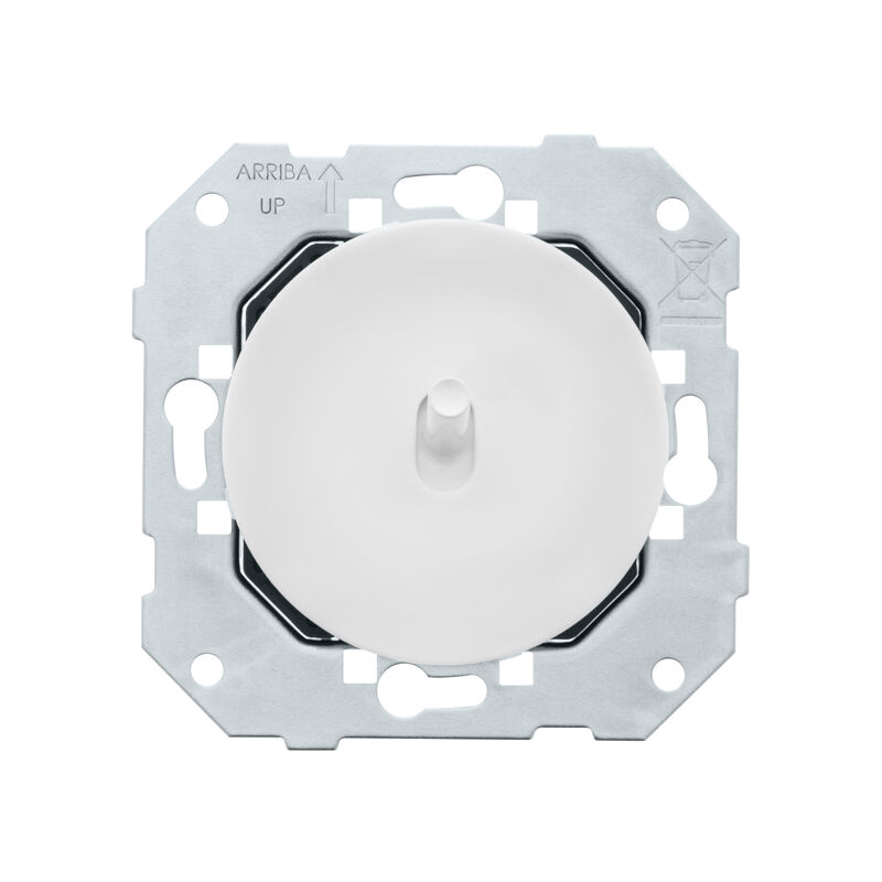 Bouton poussoir - blanc glossy dom Fontini Bouton poussoir - blanc glossy dom Fontini
