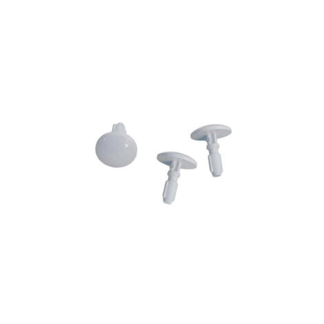 bouton poussoir blanc livre x3 pour four FAGOR - AS0001438