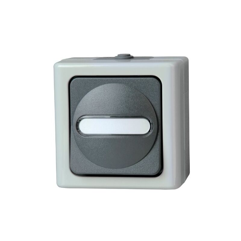 560856002 COMMUTATEUR avec témoin lumineux bleu électrique - Kopp