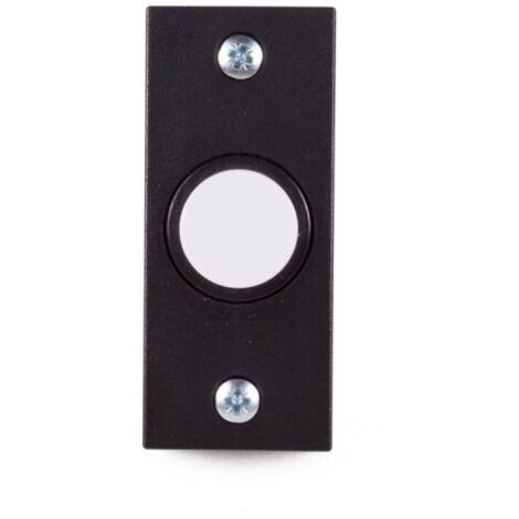 Interrupteur Bouton-poussoir Pour Sonnette - 250V 16A - Panneau Aluminium - Neuf - Marque Uxcell