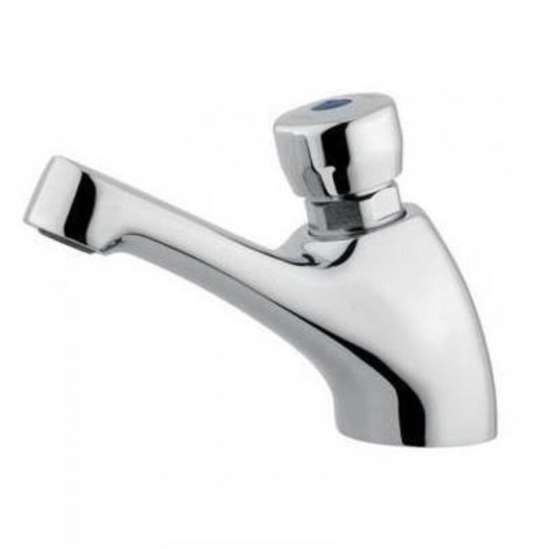 Bouton-poussoir col de cygne robinet arrêt chronométré