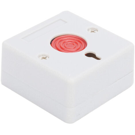 Bouton-poussoir d'arrêt d'urgence PB-68 avec clé et réarmement manuel pour atelier industriel