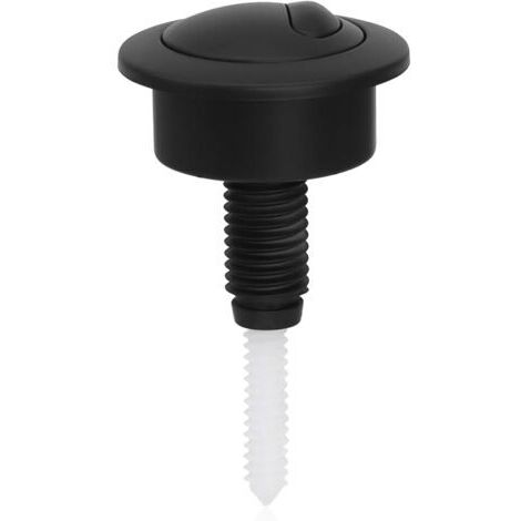 Bouton poussoir de chasse d'eau double réglable pour 48 mm (noir)