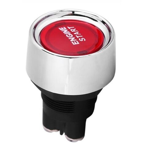 Bouton poussoir de démarrage du moteur de voiture 12 V/24 V 50 A, bouton de démarrage sans clé, démarreur d'allumage, bouton -3413