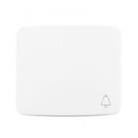 Bouton poussoir de sonnette Niessen Arco Series  Blanc alpin