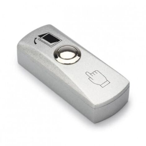 Bouton poussoir de sortie de porte en alliage de Zinc, système de contrôle d'accès de porte NO/COM, ouvre-serrure électrique