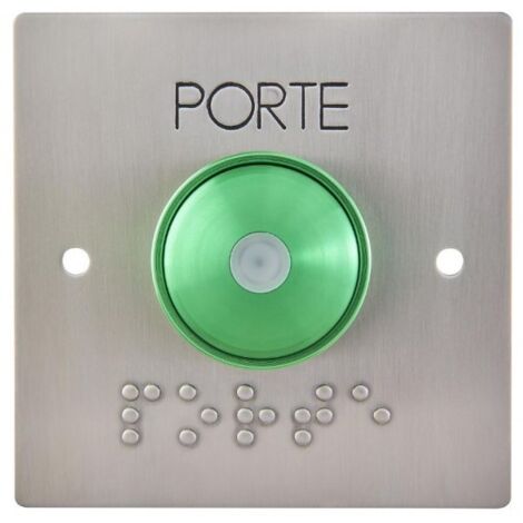 Bouton poussoir de sortie nonf avec led buzzer et bouton de contact en saillie BP60LA AIPHONE 120819