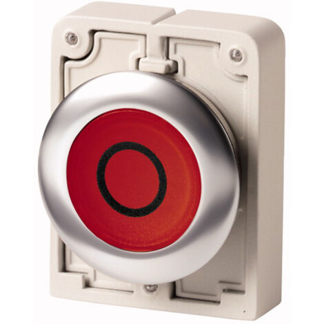 Bouton-poussoir Eaton, Eaton Moeller Rouge, Ø découpe 30mm, Momentané ( Prix pour 1 )