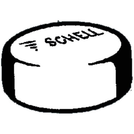 Bouton poussoir entièrement chromé SCHELL