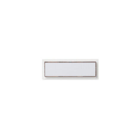 Bouton poussoir filaire lumineux – Blanc – IP40 – Dimensions 32 x 90 x 13 mm – Pour carillons filaires avec transformateur – Friedland