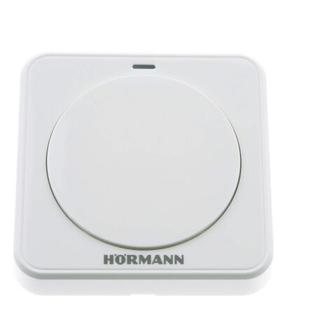 Bouton poussoir filaire pour motorisations Hörmann – 1 canal – Câble 7m – Compatible avec commandes filaires – Usage intérieur uniquement - IT 1-1
