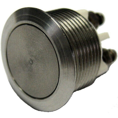 Bouton poussoir Inox 19mm (BA/23)