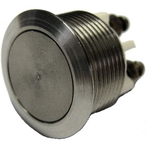 Bouton poussoir inox ø19mm URMET BA/23