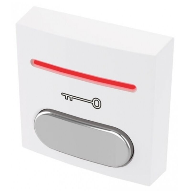 Sewosy - Bouton poussoir lumineux abs blanc avec contact no/nc 12-24VDC