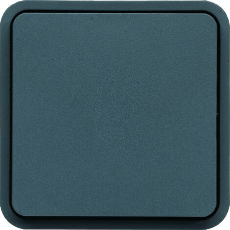 bouton poussoir no 10a hager cubyko composable gris