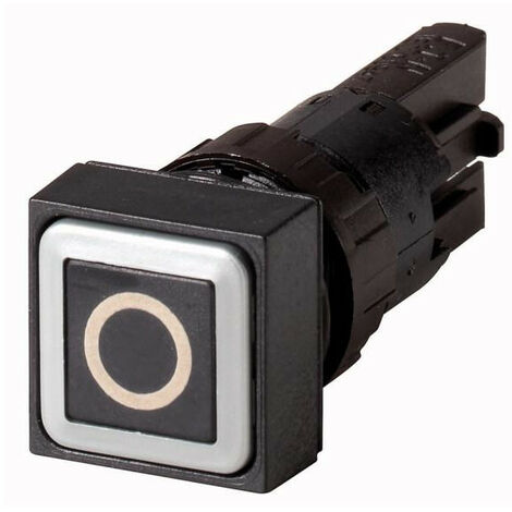 Bouton-poussoir noir 0 à rappel EATON Q18D-19