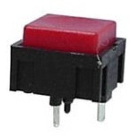 Bouton-poussoir off-(on) noir