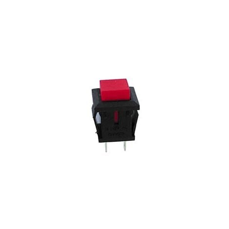 BOUTON-POUSSOIR OFF-(ON) ROUGE VELLEMAN R1827A/125