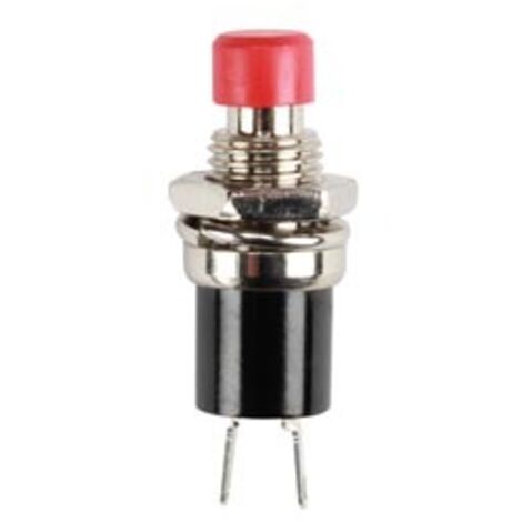 BOUTON-POUSSOIR ON-(OFF) ROUGE VELLEMAN R1829B