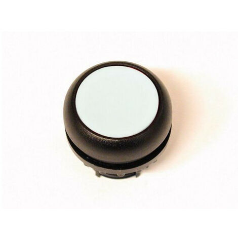 Bouton-poussoir plat sans étiquette à accrochage EATON M22S-DR-X
