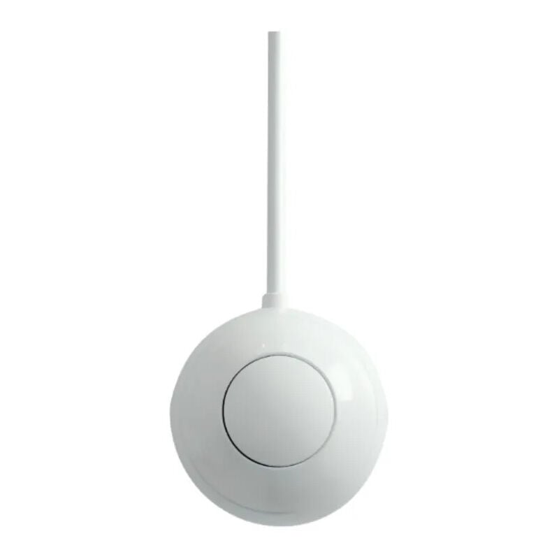 Regiplast - Bouton poussoir pneumatique réservoir wc haut apparent, blanc