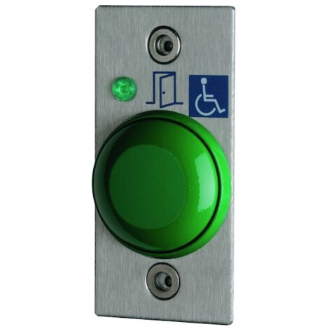 Bouton poussoir pour contrôle d'accès BPNONFCHOCCA à encastrer - lumineux - CDVI