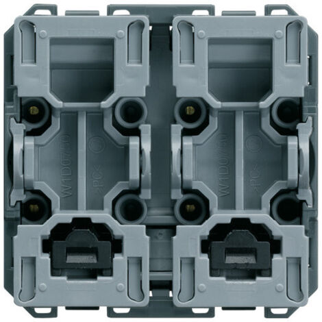 Bouton-poussoir pour volet roulant Gallery - 2 modules - WXF301 - Hager