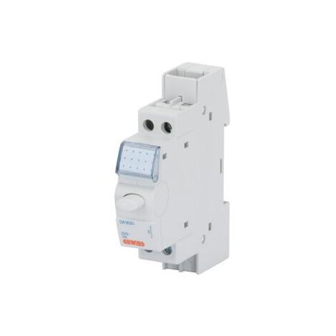 Bouton Poussoir Simple 1NO 16A 250V 1 Module GEWISS GW96561