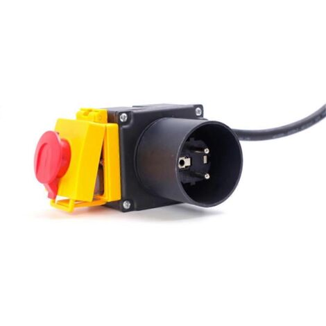 Bouton-poussoir solénoïde KOA7 250V 16A pour fendeuse à bois (photo couleur)